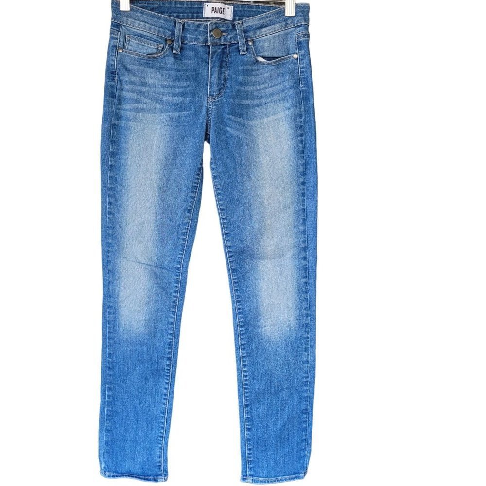 PAIGE Midi Rise Skinny Jeans Sz 27